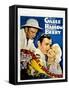 China Seas, Wallace Beery, Clark Gable, Jean Harlow, 1935-null-Framed Stretched Canvas