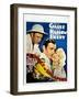 China Seas, Wallace Beery, Clark Gable, Jean Harlow, 1935-null-Framed Photo