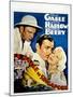 China Seas, Wallace Beery, Clark Gable, Jean Harlow, 1935-null-Mounted Photo