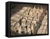 China, Shaanxi, Xi'An, the Terracotta Army Museum, Terracotta Warriors-Jane Sweeney-Framed Stretched Canvas