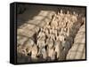 China, Shaanxi, Xi'An, the Terracotta Army Museum, Terracotta Warriors-Jane Sweeney-Framed Stretched Canvas