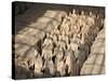 China, Shaanxi, Xi'An, the Terracotta Army Museum, Terracotta Warriors-Jane Sweeney-Stretched Canvas