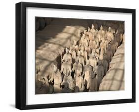 China, Shaanxi, Xi'An, the Terracotta Army Museum, Terracotta Warriors-Jane Sweeney-Framed Photographic Print