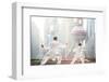 China, Shanghai. Chinese Men Practising Tai Chi on the Bund (Mr)-Matteo Colombo-Framed Photographic Print