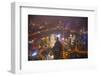 China, Shanghai. Downtown Buildings at Night-Jaynes Gallery-Framed Photographic Print