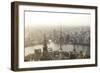 China, Shanghai. Elevated View of the City from World Financial Center Tower-Matteo Colombo-Framed Photographic Print