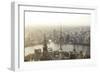 China, Shanghai. Elevated View of the City from World Financial Center Tower-Matteo Colombo-Framed Photographic Print