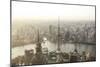 China, Shanghai. Elevated View of the City from World Financial Center Tower-Matteo Colombo-Mounted Photographic Print
