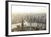 China, Shanghai. Elevated View of the City from World Financial Center Tower-Matteo Colombo-Framed Photographic Print