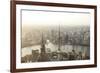 China, Shanghai. Elevated View of the City from World Financial Center Tower-Matteo Colombo-Framed Photographic Print