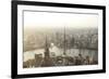 China, Shanghai. Elevated View of the City from World Financial Center Tower-Matteo Colombo-Framed Photographic Print