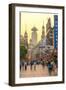 China, Shanghai, Huangpu District, East Nanjing Road-Alan Copson-Framed Photographic Print