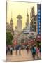 China, Shanghai, Huangpu District, East Nanjing Road-Alan Copson-Mounted Photographic Print