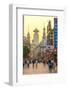 China, Shanghai, Huangpu District, East Nanjing Road-Alan Copson-Framed Photographic Print