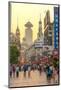 China, Shanghai, Huangpu District, East Nanjing Road-Alan Copson-Mounted Photographic Print