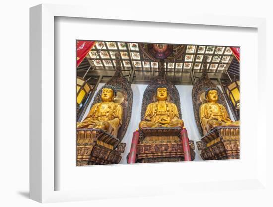 China, Shanghai. Jade Buddha Temple.-Rob Tilley-Framed Photographic Print