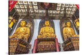 China, Shanghai. Jade Buddha Temple.-Rob Tilley-Stretched Canvas