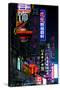 China, Shanghai. Nanjing Road neon signs.-Rob Tilley-Stretched Canvas