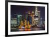 China, Shanghai, Pudong District, Financial District Including Oriental Pearl Tower-Alan Copson-Framed Photographic Print