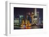 China, Shanghai, Pudong District, Financial District Including Oriental Pearl Tower-Alan Copson-Framed Photographic Print