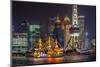 China, Shanghai, Pudong District, Financial District Including Oriental Pearl Tower-Alan Copson-Mounted Photographic Print