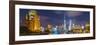 China, Shanghai, Pudong District, Financial District Skyline, Including Oriental Pearl Tower-Alan Copson-Framed Photographic Print