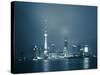 China, Shanghai, Pudong Skyline Across Huangpu River-Gavin Hellier-Stretched Canvas