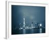 China, Shanghai, Pudong Skyline Across Huangpu River-Gavin Hellier-Framed Photographic Print