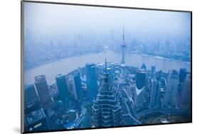 China, Shanghai. Urban Overview Showing Poor Air Quality-Jaynes Gallery-Mounted Photographic Print
