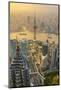 China, Shanghai, View over Pudong Financial District, Huangpu River Beyond-Alan Copson-Mounted Photographic Print