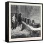 China: Stones Inscribed with Poetry in the Temple at Pekin 1873-null-Framed Stretched Canvas