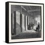 China: Tablets Engraved with the Classics 1873-null-Framed Stretched Canvas