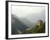 China, Tianjin, Taipinzhai; a Section of China's Great Wall from Taipinzhai to Huangyaguan-Amar Grover-Framed Photographic Print