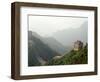 China, Tianjin, Taipinzhai; a Section of China's Great Wall from Taipinzhai to Huangyaguan-Amar Grover-Framed Photographic Print