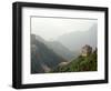 China, Tianjin, Taipinzhai; a Section of China's Great Wall from Taipinzhai to Huangyaguan-Amar Grover-Framed Photographic Print