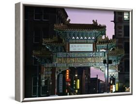 China Town, Manchester, England, United Kingdom-Charles Bowman-Framed Photographic Print