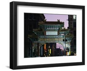 China Town, Manchester, England, United Kingdom-Charles Bowman-Framed Photographic Print