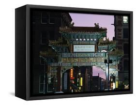 China Town, Manchester, England, United Kingdom-Charles Bowman-Framed Stretched Canvas