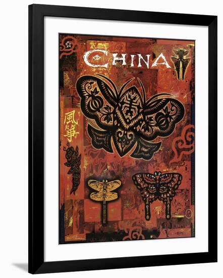 China travel poster-null-Framed Giclee Print