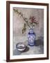 China Vase Still Life-Paula Mills-Framed Giclee Print