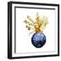 China Vase With Floral Mate-OnRei-Framed Art Print