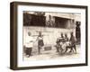 China, Wheelbarrow Transport and Pedlars-null-Framed Photographic Print