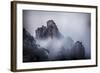 China, Yellow Mountains, Evening Light on the Yellow Mountains-Terry Eggers-Framed Photographic Print