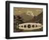 China, Yunnan Province, Lijiang, Black Dragon Pool Park and Jade Dragon Snow Mountain-Walter Bibikow-Framed Photographic Print