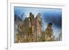 China, Zhangjiajie, Wulingyuan Scenic Area, Zhangjiajie National Forest Park-Tuul And Bruno Morandi-Framed Photographic Print