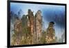 China, Zhangjiajie, Wulingyuan Scenic Area, Zhangjiajie National Forest Park-Tuul And Bruno Morandi-Framed Photographic Print