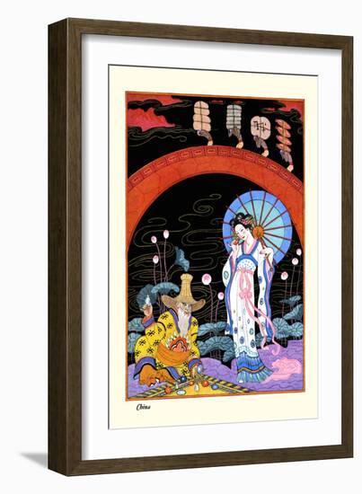 China-Georges Barbier-Framed Art Print