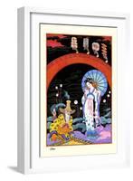 China-Georges Barbier-Framed Art Print