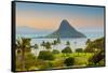 Chinaman's Hat Island off the East Coast of Oahu, Hawaii-Phillip Kraskoff-Framed Stretched Canvas