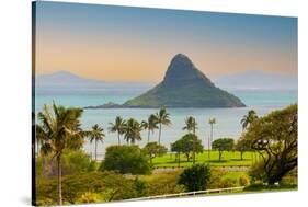 Chinaman's Hat Island off the East Coast of Oahu, Hawaii-Phillip Kraskoff-Stretched Canvas